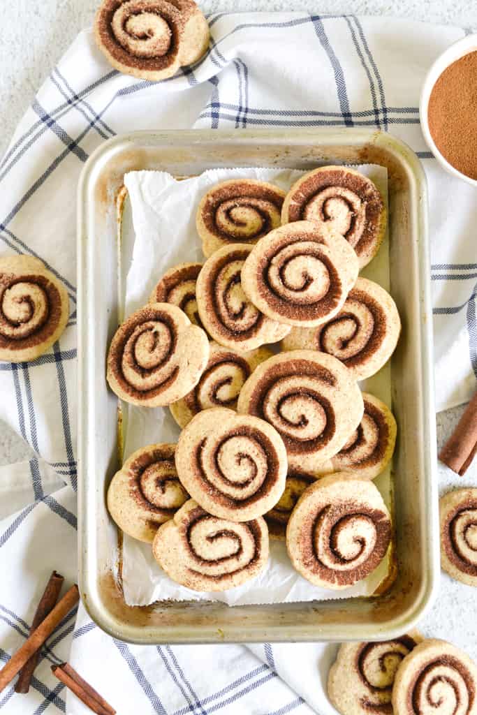 A Simple Cinnamon Pinwheel Cookies - Perspective Portions